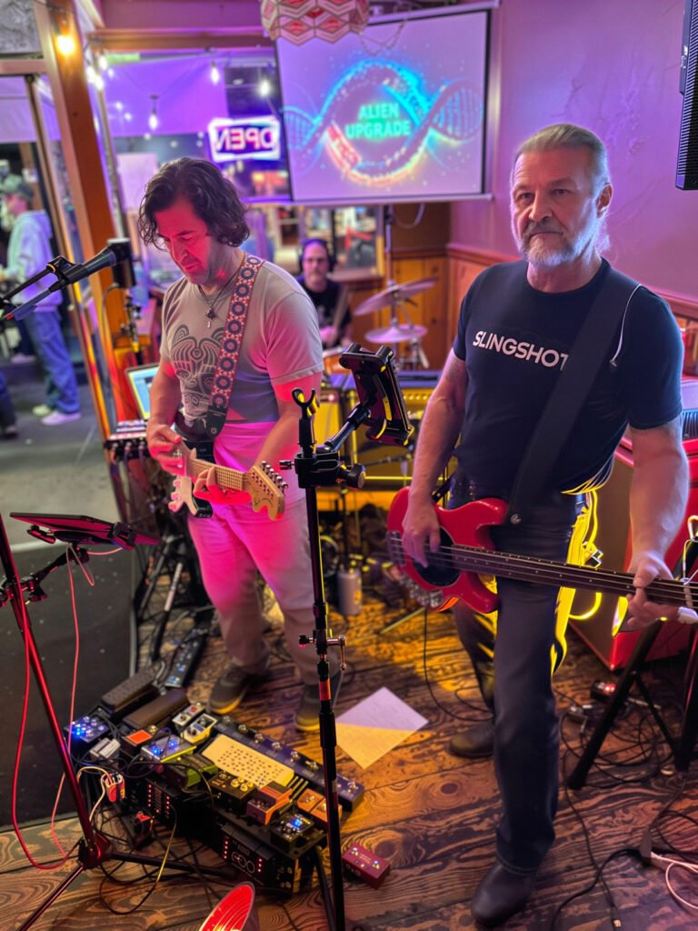 Alien Upgrade live music in The Trillium Tavern, 2025