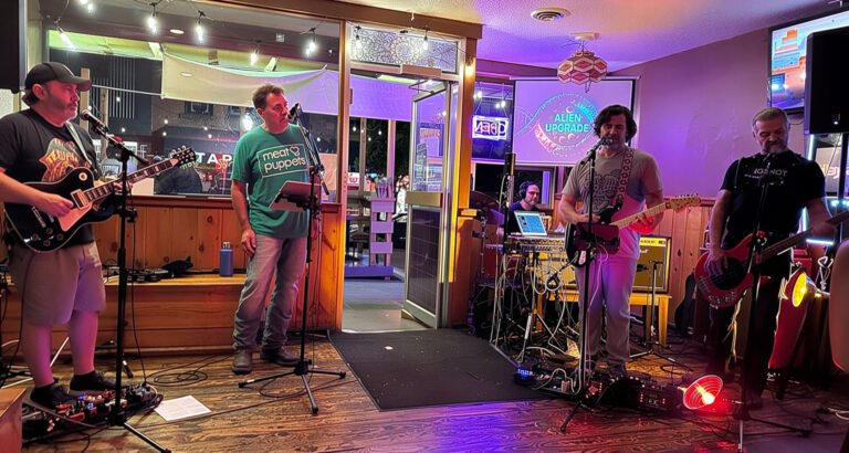 Alien Upgrade live music in The Trillium Tavern, 2025