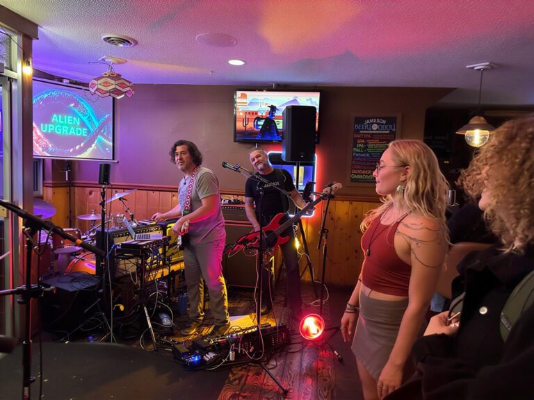 Alien Upgrade live music in The Trillium Tavern, 2025
