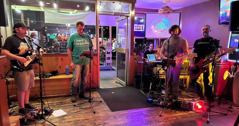 Alien Upgrade live music in The Trillium Tavern, 2025