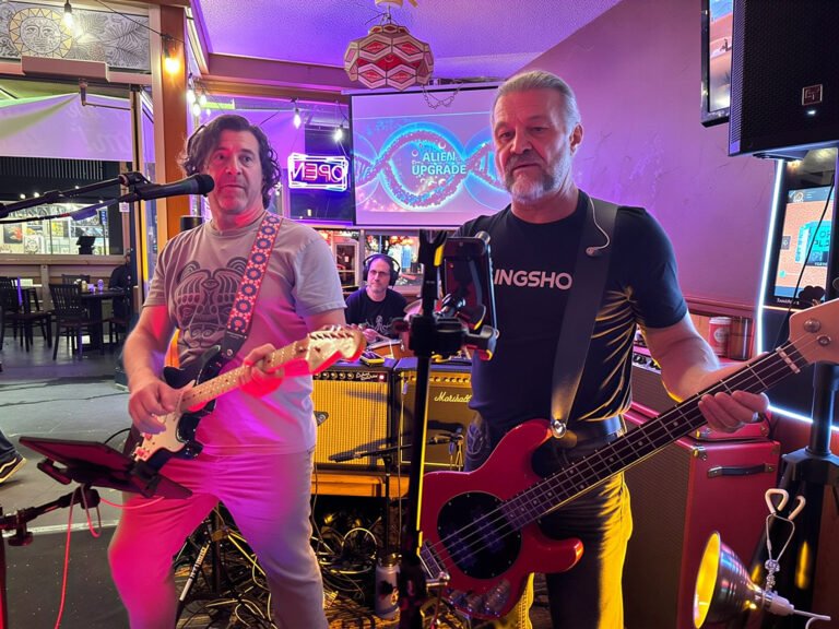 Alien Upgrade live music in The Trillium Tavern, 2025